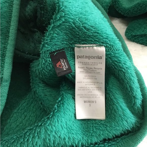 Patagonia Synchilla Snap-T Fleece Jacket Pullover green size small - Picture 9 of 10
